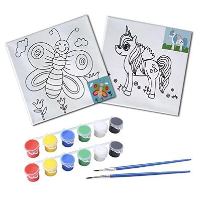  Indigo Art Studio Pre Drawn Canvas Painting for Adults Kids  Couples, 4-40 PACK Discounted Bundle