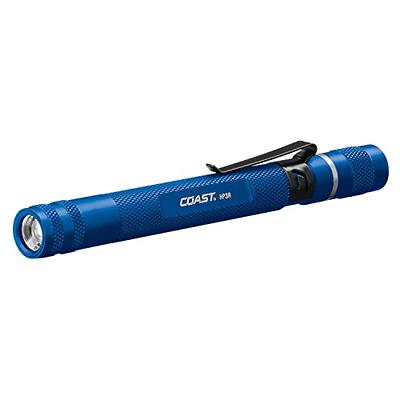 Coast HX5R 400 Lumens LED Rechargeable Focusing Flashlight, Black