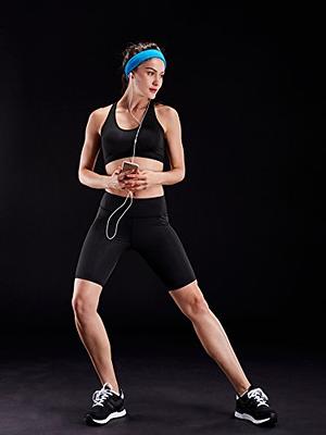 NELEUS Women's 3 Pack Tummy Control Workout Compression Shorts
