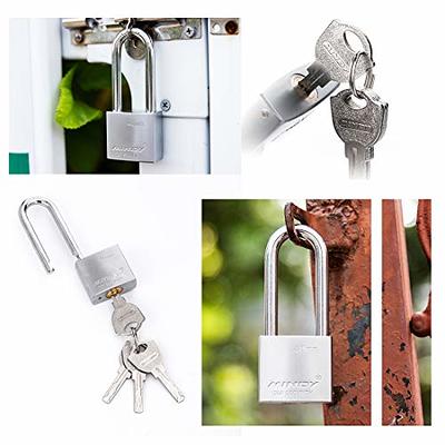 Mindy 70mm Heavy Duty Lock Warehouse Waterproof Keyed Padlock High Security Padlock with 4 Keys