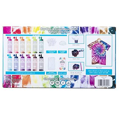  Tulip One-Step Tie-Dye Kit Party Supplies, 18 Bottles