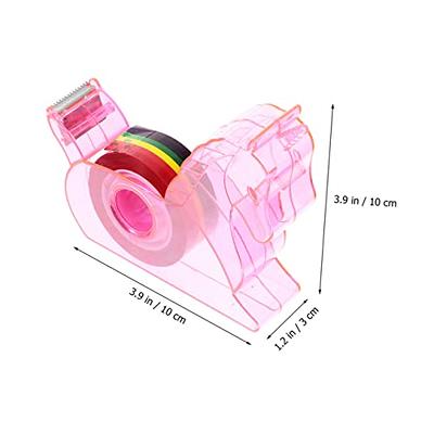 RUNROTOO 2 Sets Tape Cutter Masking Paper Dispenser Fun Tape Dispenser Tape  Holder Cute Sticky Tape Dispenser Tape Organizer Kids Tape Dispenser Desk  Washi Tape Holder Student Plastic Mini - Yahoo Shopping