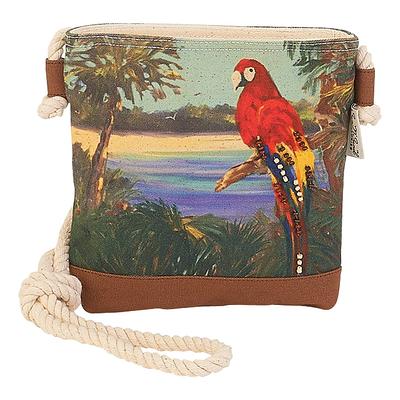 Sun 'n' Sand Chevron Crossbody Bag