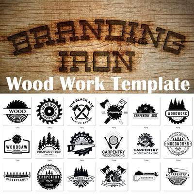 Branding Iron for Wood, Custom Wood Branding Iron Stamp with Logo