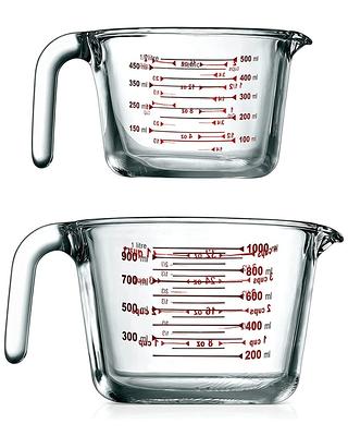 4pc Measuring Cup Set, Turquoise