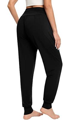 DACESLON Women's Wide Leg Yoga Pants Casual Loose High Waist Flowy