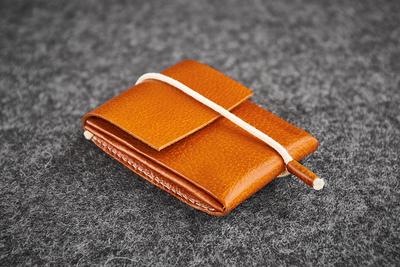  The Tanned Cow Slim Minimalist Wallet for Men Women