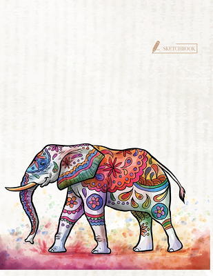 Colorful Wolf Sketchbook 8.5X11 120 Pages: Blank Refillable Unlined Paper  for Sketching, Drawing , Whiting , Journaling & Doodling, Large Wolf Sketch  Book, Perfect Gift For Any Occasion. - Yahoo Shopping