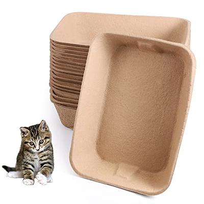 8 Pieces Disposable Litter Boxes for Cats Travel Litter Box, Degradable  Paper Disposable Cat Litter Tray Pan, Waterproof Portable 2 in 1 Kitten  Litter Box for Cat Pet Travel（17.1 x 12.2 x 3.9 Inch） - Yahoo Shopping