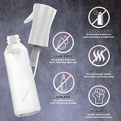 Alpree Hair Spray Bottle Continuous Water Mister Spray Empty Ultra Fine for  Hair Styling, Pets, Plants