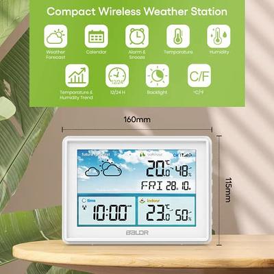 BALDR Wireless Indoor/Outdoor Weather Station - Thermometer & Hygromet –  BALDR Electronic