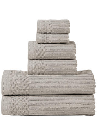 2pk Cotton Solid Ribbed Terry Kitchen Towels White - Threshold™