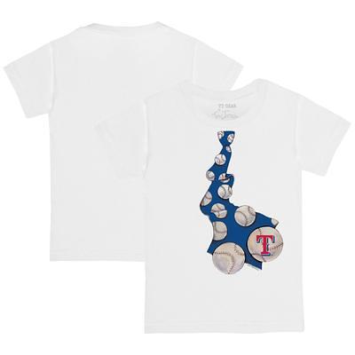 Toddler Houston Astros Tiny Turnip White/Black Sugar Skull Raglan 3/4  Sleeve T-Shirt