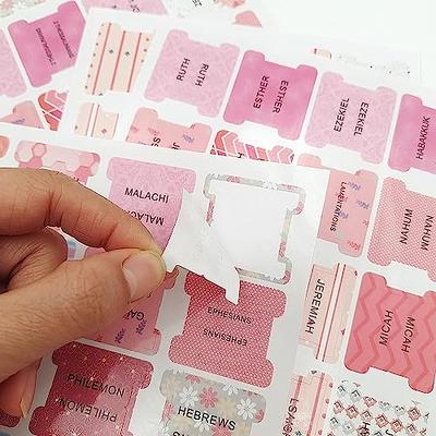 Bible Journaling Sticker Sheet – Pink Salt Riot