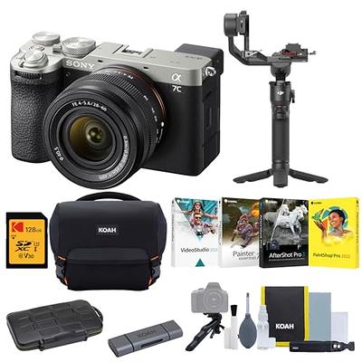 Sony a7C II Mirrorless Camera with 28-60mm Lens and Accessories