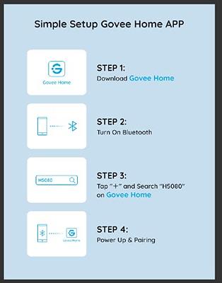 Govee Smart Plug 15A, WiFi Bluetooth Outlets 2 Pack Work with