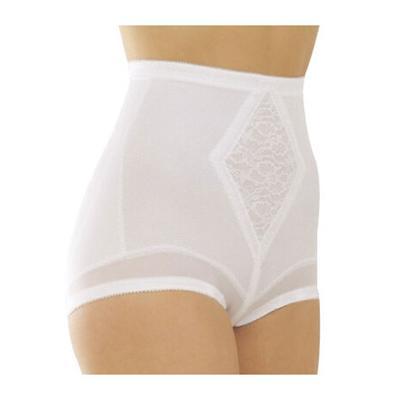 Plus Size Women's Panty Brief Medium Shaping by Rago in White