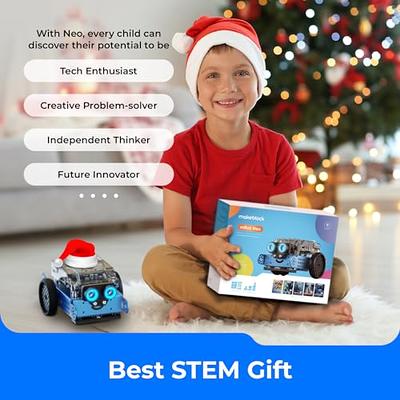 Makeblock mBot Neo Robot Kit with Scratch Coding Box, Coding for Kids  Support Scratch & Python Programming, Robotics Kit for Kids, Building Stem  Toys