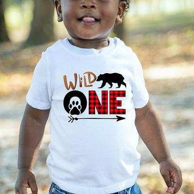 Wild one shop birthday shirts