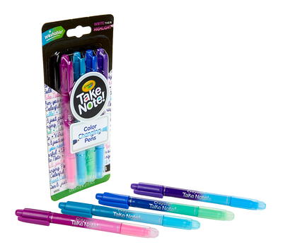 Take Note Iridescent Gel Pens, 4 Count, Crayola.com