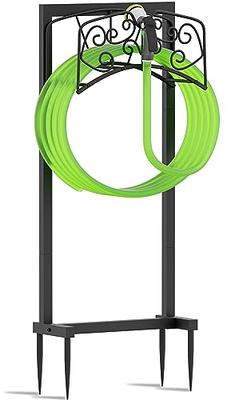 Gykoeaty Garden Hose Holder Freestanding, Heavy Duty Metal Water Hose  Holder, Hose Stand Garden Hose Holder for Outside Lawn Yard - Yahoo Shopping