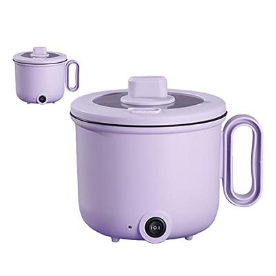 1.2L Travel Rice Cooker Personal Rice Maker Food Steamer Multi-cooker for  Grains Oats Stews