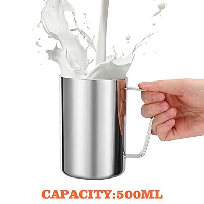 White Travel Mug With Handle 500Ml