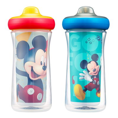 The First Years Disney Mickey or Minnie Mouse Insulated Straw Cup 9 Oz 