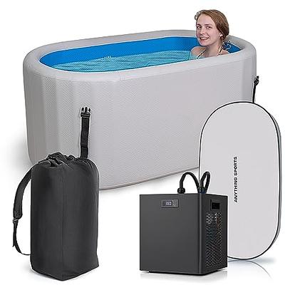 CO-Z Inflatable Bathtub with Electric Air Pump and Bath Pillow