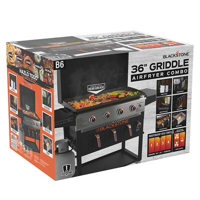 Blackstone 4-Burner 36? Griddle with Air Fryer and Hood