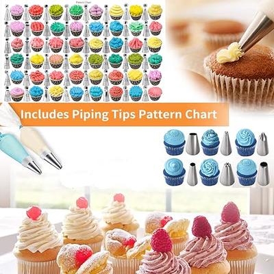 Cake Decorating Supplies Turntable Piping Tip Nozzle Pastry Bag