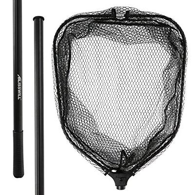 BLISSWILL Large Fishing Net Collapsible Fish Landing Net with