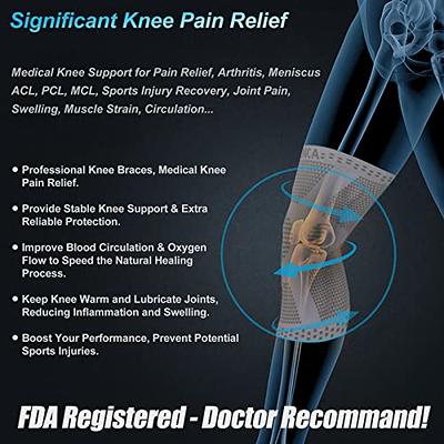 Knee Sleeve for Pain Relief & Recovery