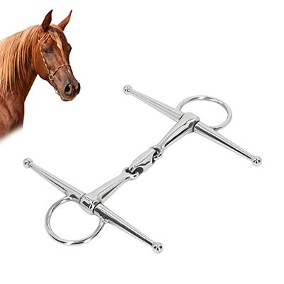 125mm 135mm Stainless Steel Horse Mouth Ring Jointed Bit Equestrian Snaffle  AU