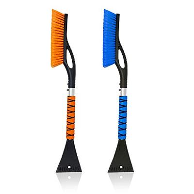 EcoNour 27 Car Snow Brush and Ice Scrapers for Car Windshield (2