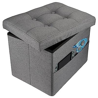 Cpintltr Foot Stool Velvet Storage Ottoman with Removable Lid Round Sofa  Stools Foot Rest with Padded Seat Modern Style Makeup Stool Decorative  Furniture Suitable for Lounge Dorm Room Blush - Yahoo Shopping