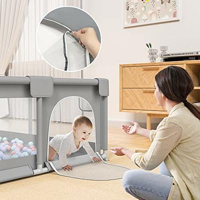 Soft and Wide Portable Baby Gate
