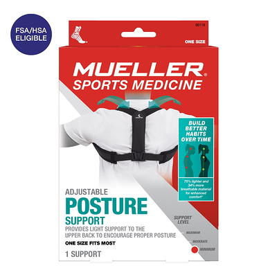Mueller Sports Medicine Adjustable Posture Support, Unisex, One Size Fits  Most, Light Back Support to Help Improve Posture - Yahoo Shopping