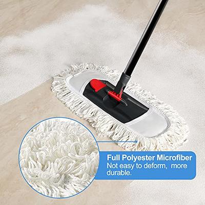 Microfiber Mops for Floor Cleaning - BPAWA Flat Floor Mop with 3