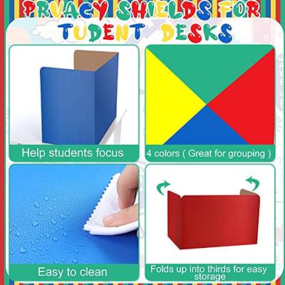 Desk Dividers Plastic Study Carrel Divider Classroom Folders - Temu