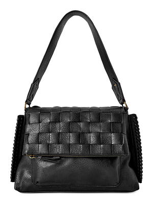 Time and Tru Women's Brit Flap Front Crossbody Bag