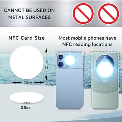 Nfc Tags, Nfc Cards,215 Nfc Tag Rewritable 215 Nfc Coin Cards