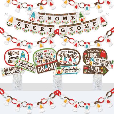 Big Dot of Happiness Winter Wonderland - Banner & Photo Booth Decorations - Snowflake Holiday Party & Winter Wedding Supplies Kit - Doterrific Bundle