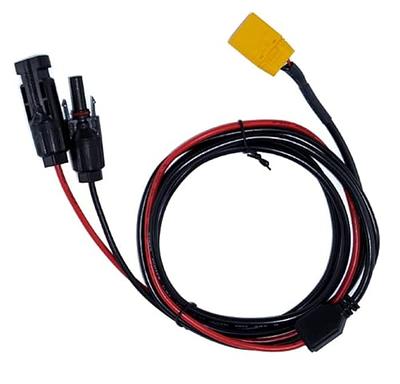  ZkeeShop XT60i To SAE Adapter 10AWG Solar Charging