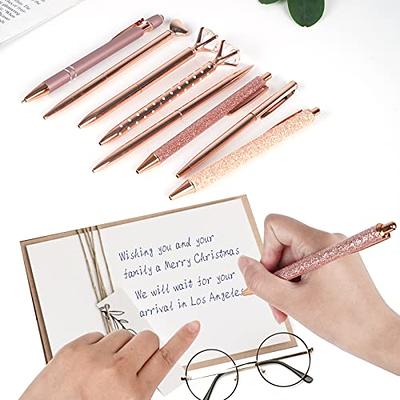 kawaii rose gold school stationery set