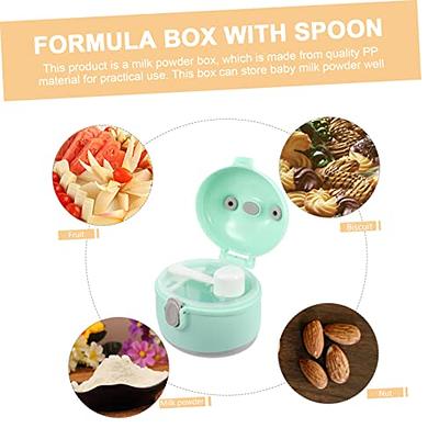 Toddmomy Box Milk Powder Compartment Travel Snack Container Formula Holder  Food Storage Container Formula Divider Snack Box Snack Containers Newborn  Supplies Snack Box - Yahoo Shopping