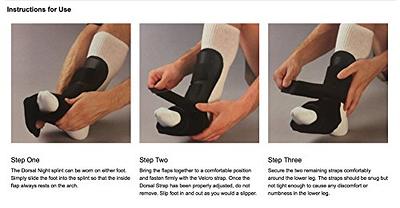 Comfort Dorsal Night Splint - Pain Relief from Plantar Fasciitis