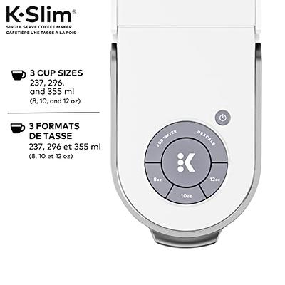 Keurig K- Slim Single Serve K-Cup Pod Coffee Maker, MultiStream Technology,  Black 