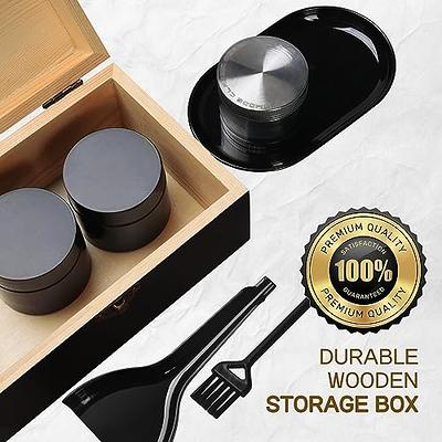 BTSKY 2 Layer Clear Plastic Dividing Storage Box with Removable