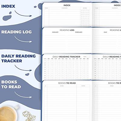 Reading Log Journal For Adults